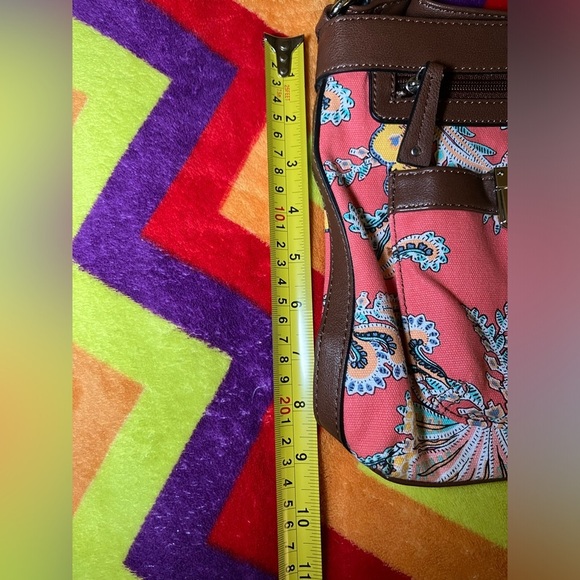 Chaps shoulder bag NWT floral print - Picture 6 of 6